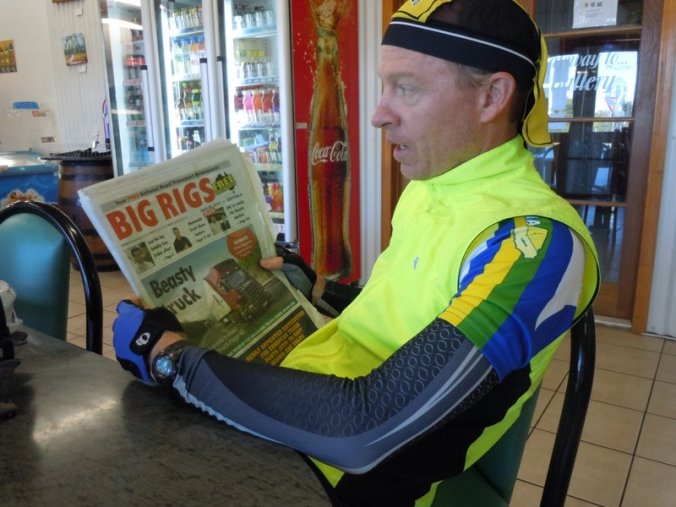 Dave reading BigRigs - oh no