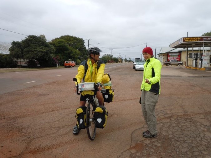 Nancy and Steve - just riding in from bush camp
