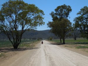 Dirt road - first 15k were perfect