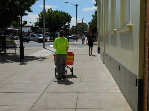 Postie still delivers by cart