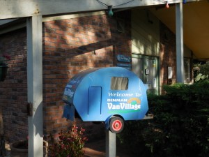 Denman van village mailbox