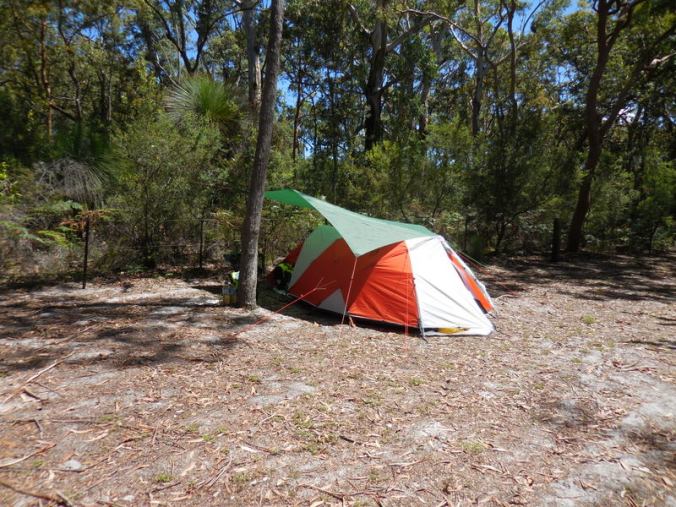 Camping marketing collateral