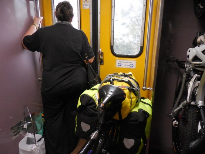 Dave's view on the train