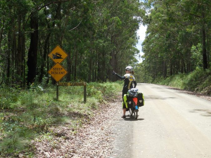 Finally the downhill