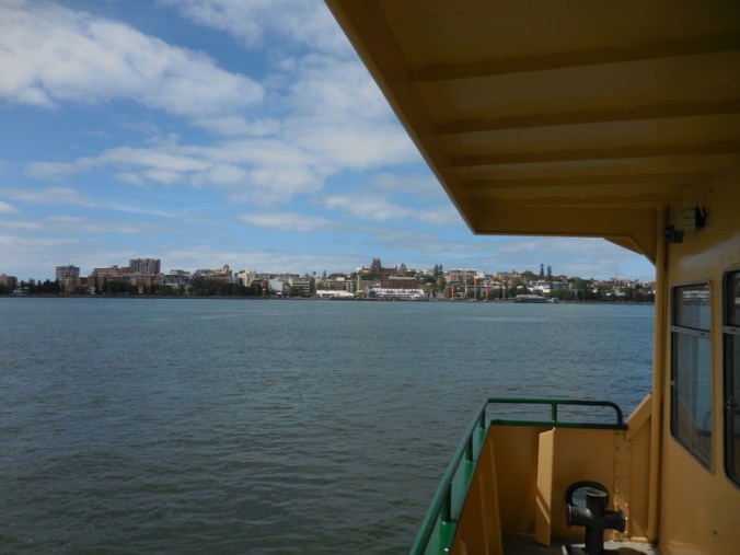 Newcastle from ferry