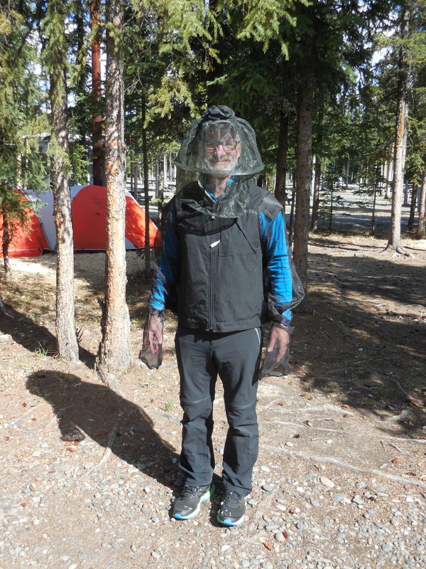 Mark and his bug suit