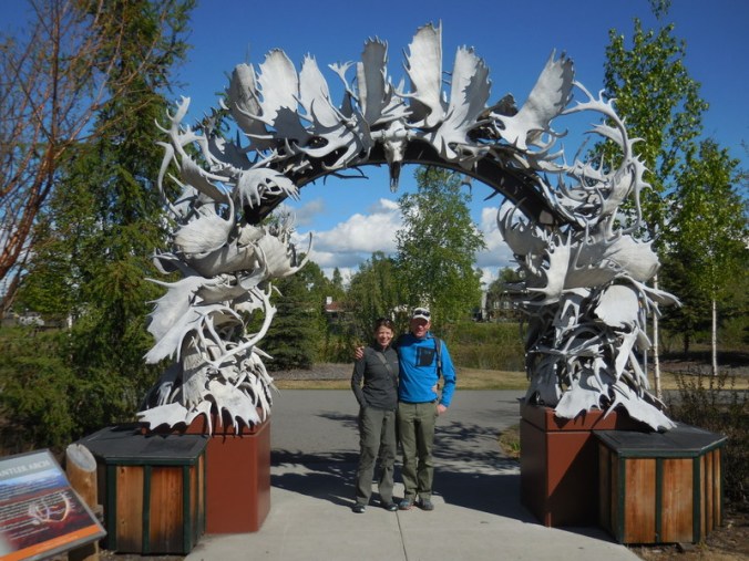 Moose horn arch