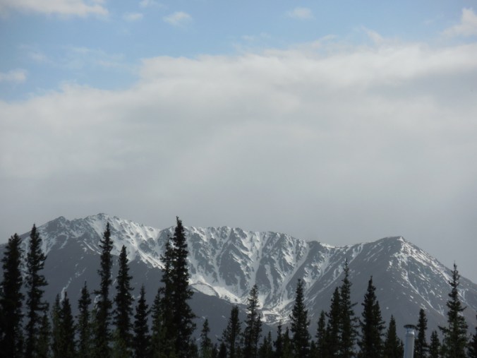 Mountains near camp 1