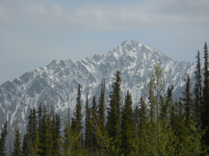 Mountains near camp