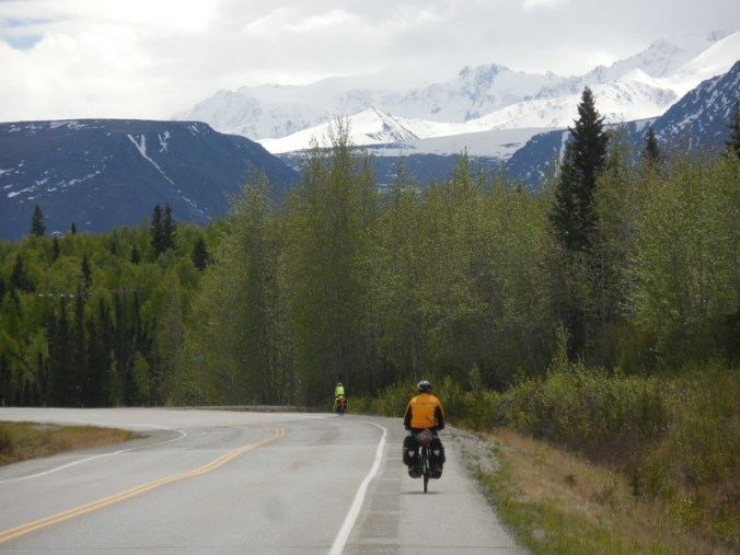 Nancy and Chris on the road