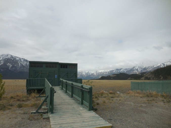 Outhouse with a view
