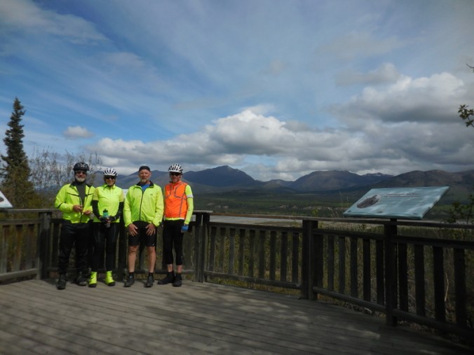 The gang at the Kluane River
