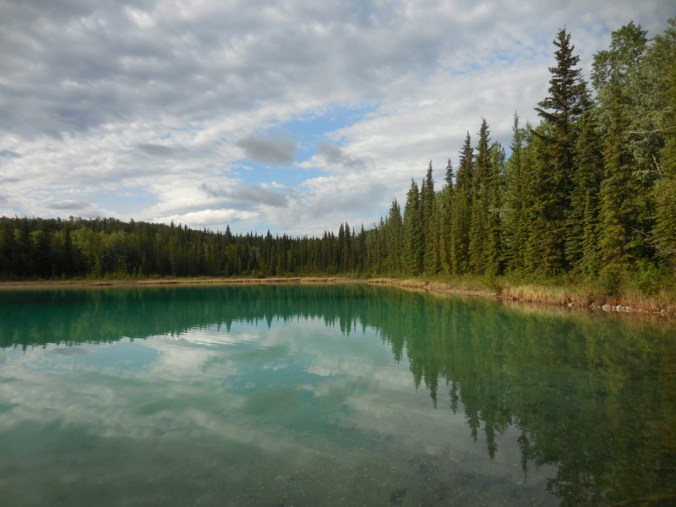 Boya Lake in the morning 2