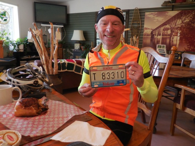 Dave gets a Yukon souveneir