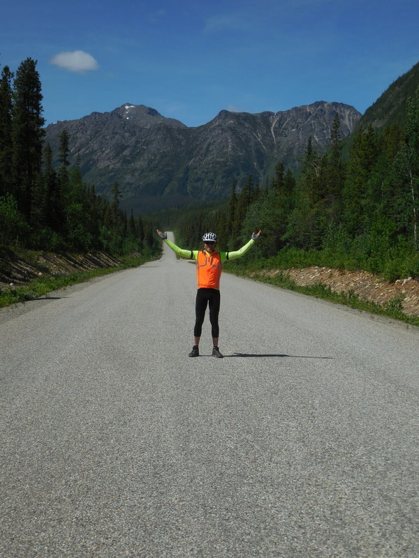 Dave on the Cassiar Highway