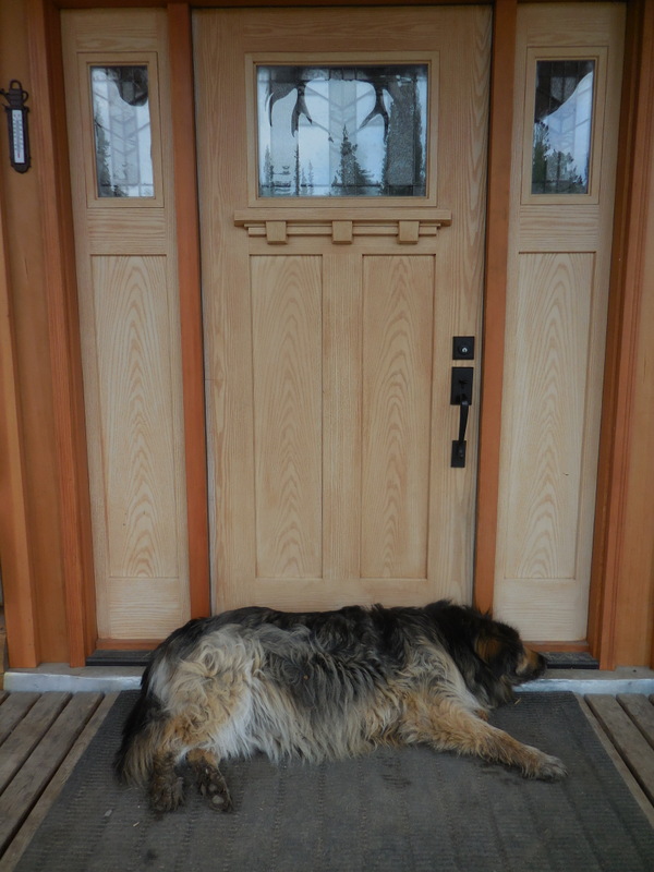 Dog doorstop