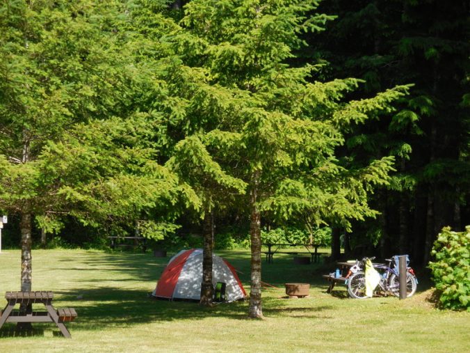 Fisher Boy Rv park - our site