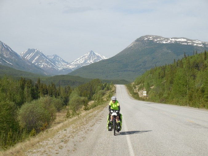 Nancy riding with the divide 1
