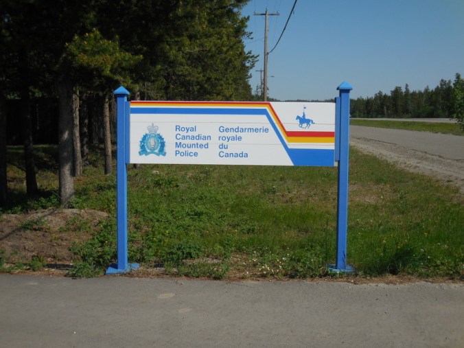 RCMP - home for the night