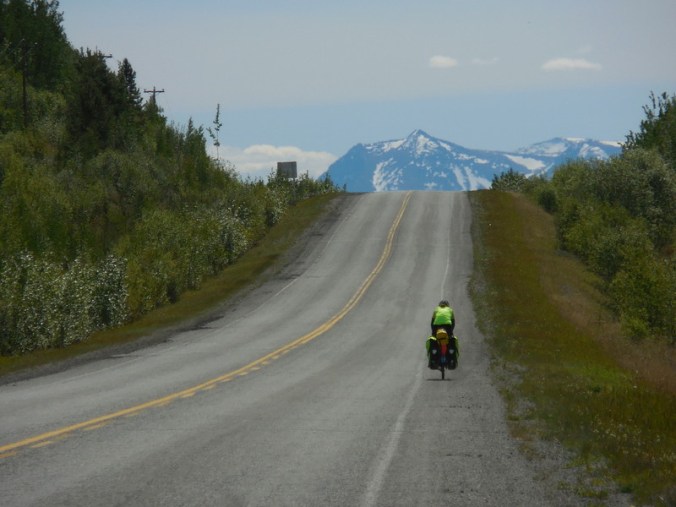 Road near Teslin Lake