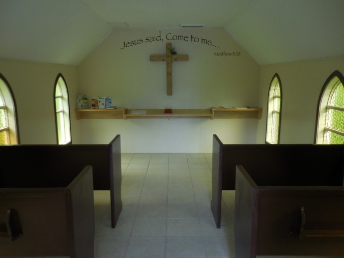 Usk Pioneer Church inside 2