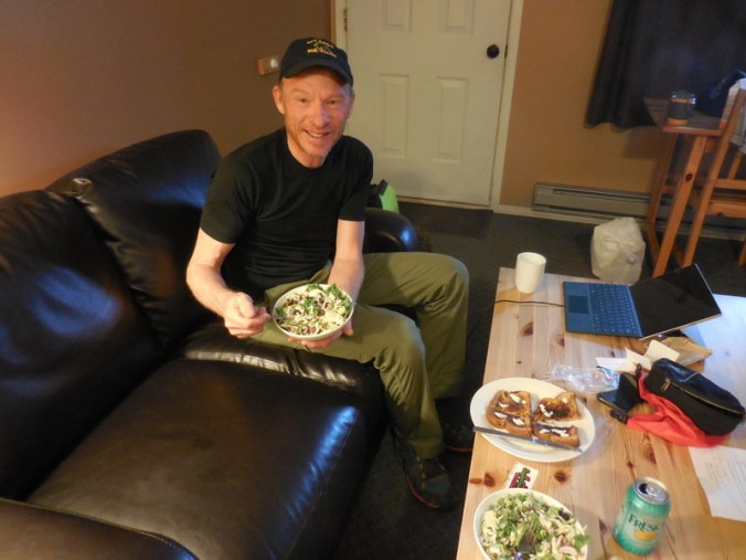 We eat heathy when we can