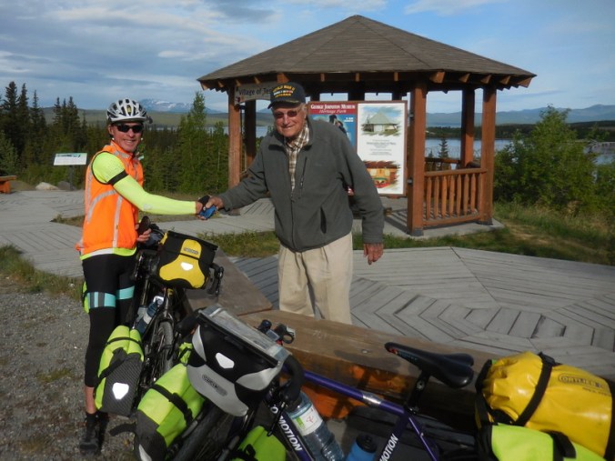 WWII Vet and 1988 CC bicycle rider - a real treat to meet