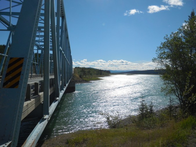 Yukon crossing near Wolf Creek