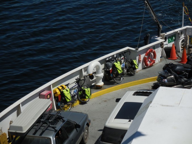 Bike on the ferry