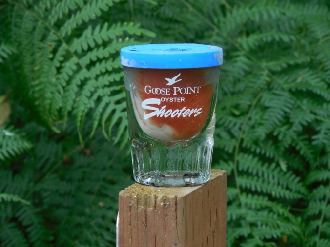 Dave's oyster shooter