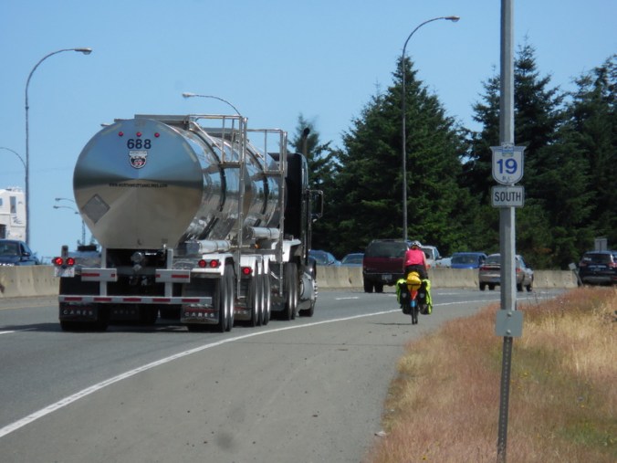 Highway ridng - not fun