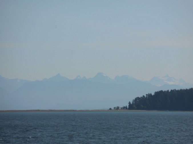 Union Bay and the mainland mountains