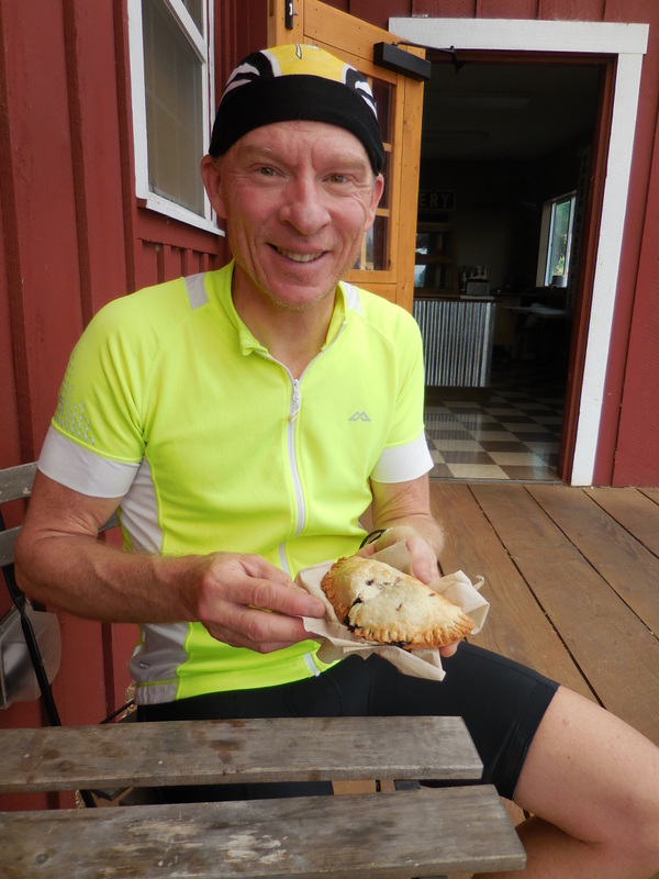 Dave and his Marionberry scone