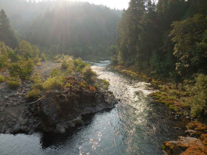 Fishing the North Umqua River 2