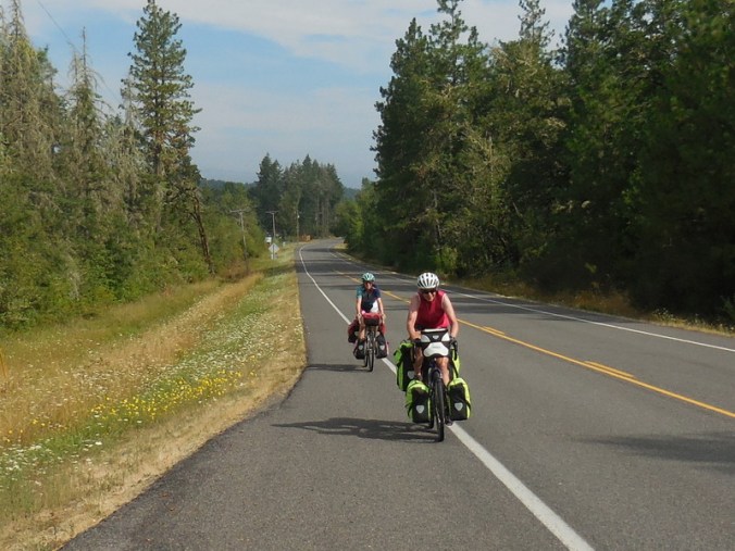 Girls on the morning climb
