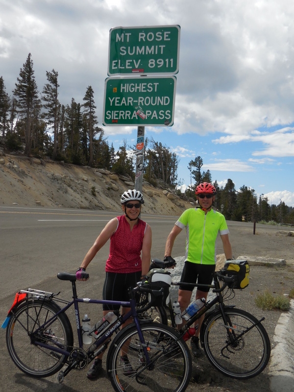 Mt Rose Summit - Nancy and Dave
