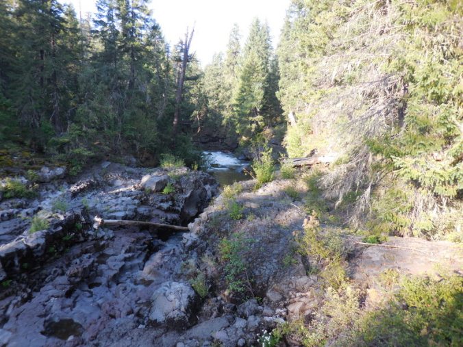 Natural bridge on the Rogue 7