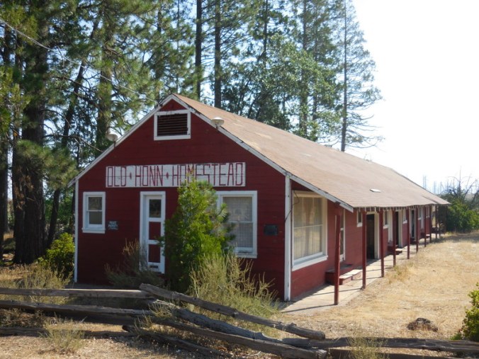 Old homestead on Highway 89