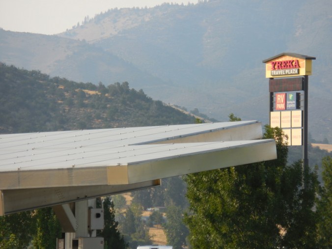 Panels at the Yreka RV park