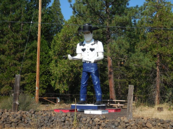 Tall guy - maybe the camper from yesterday