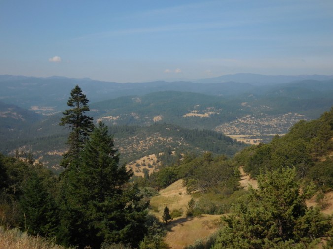 View from Siskyou Summit