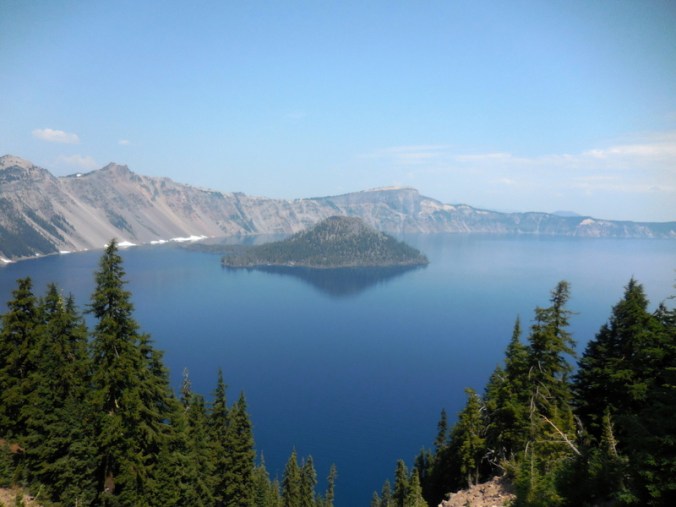 Wizzard Island on Crater Lake 1
