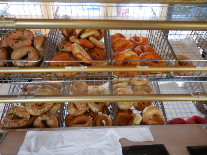 Bagel store treats