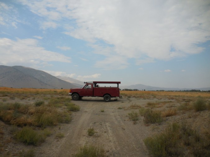 Big Red - farm truck