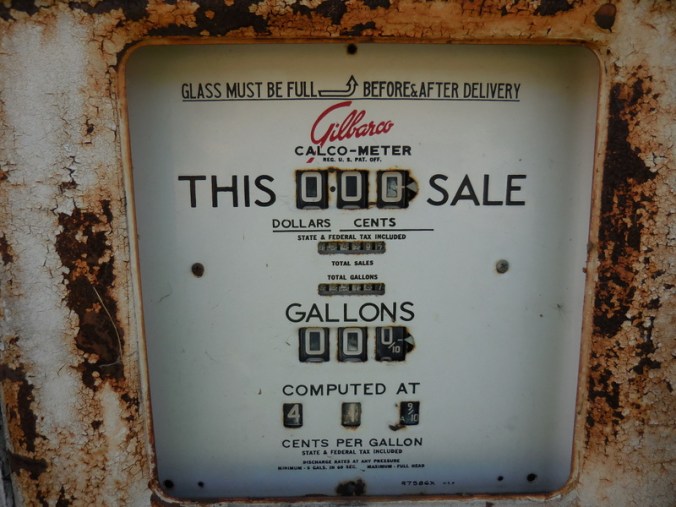 Gas is 41.9 per gallon