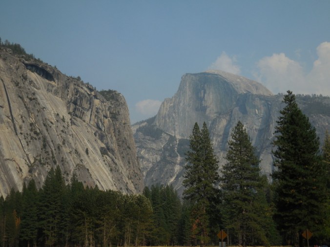 Half Dome - better without smoke 2