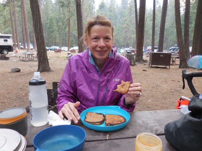 Nancy and her Killer Dave toast