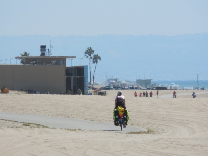 Nancy riding the sands