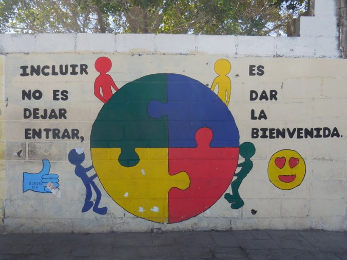 Being inclusive is not letting in, it is welcome