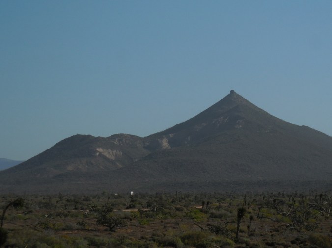 Classic Baja volcano